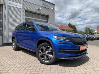 2022 Skoda Kodiaq I Рестайлинг, синий, 3599000 рублей, вид 1