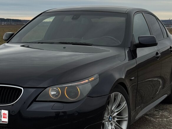 2005 BMW 5 серии 530i V (E60/E61), синий, 1290000 рублей