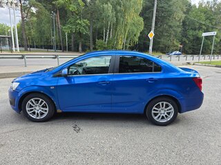2013 Chevrolet Aveo II, синий, 500000 рублей, вид 5