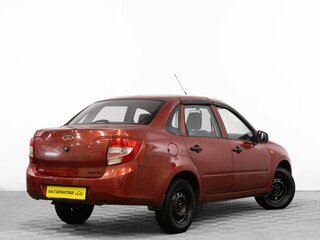 2013 Lada (ВАЗ) Granta I, красный, 349000 рублей, вид 4