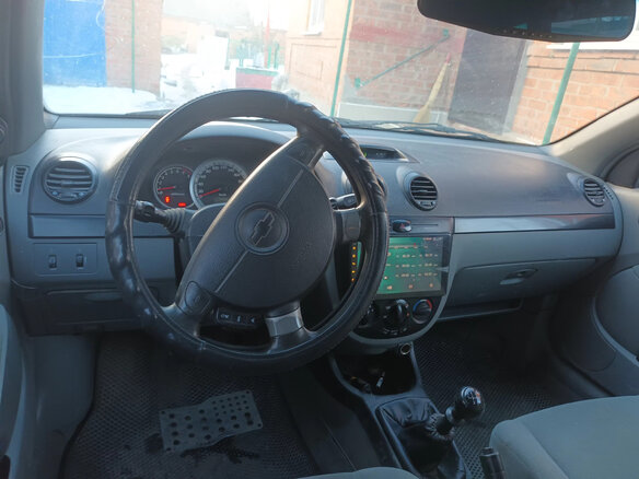 2005 Chevrolet Lacetti I, серебристый, 430000 рублей - вид 4