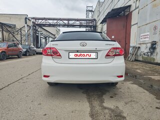 2010 Toyota Corolla X (E140, E150) Рестайлинг, белый, 799000 рублей, вид 5