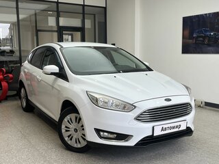 2016 Ford Focus III Рестайлинг, белый, 750000 рублей, вид 3