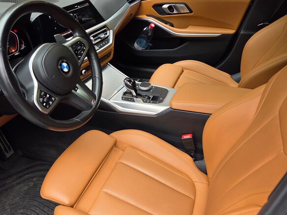 2022 BMW 3 серии 320i VII (G2x), чёрный - вид 7