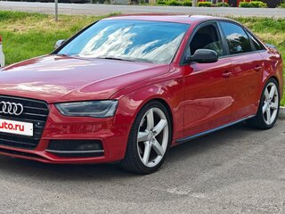2014 Audi A4 IV (B8) Рестайлинг, красный, 1800000 рублей, вид 1