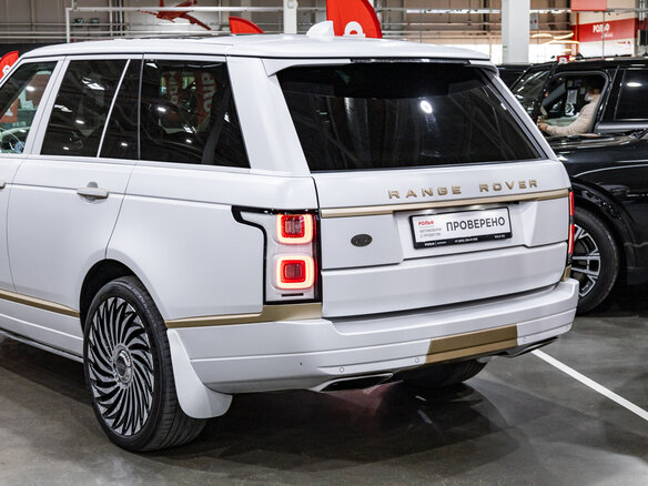 2019 Land Rover Range Rover Long IV Рестайлинг, синий, 5490000 рублей - вид 9