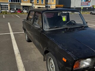 2010 Lada (ВАЗ) 2107, чёрный, 75000 рублей, вид 5