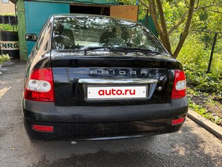 2008 Lada (ВАЗ) Priora I, чёрный, 350000 рублей, вид 4