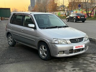 2001 Mazda Demio I (DW), серебристый, 169000 рублей, вид 2