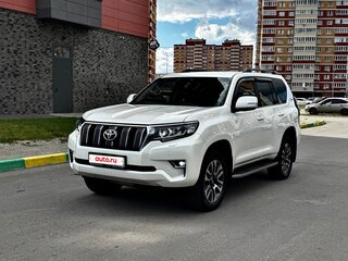 2018 Toyota Land Cruiser Prado 150 Series Рестайлинг 2, белый, 4700000 рублей, вид 2