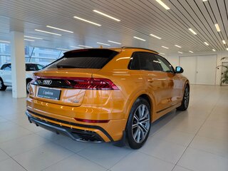 2019 Audi Q8 55 TFSI I (4M), оранжевый, 5406000 рублей, вид 2