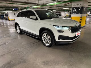 2022 Skoda Kodiaq I Рестайлинг, белый, 3600000 рублей, вид 4