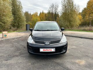 2008 Nissan Tiida I, чёрный, 720000 рублей, вид 3