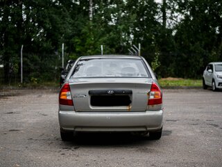 2007 Hyundai Accent ТагАЗ II, бежевый, 280000 рублей, вид 4