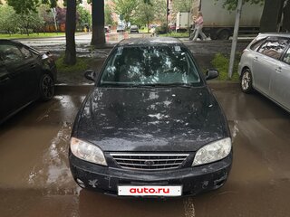 2008 Kia Spectra I Рестайлинг 2, чёрный, 330000 рублей, вид 3