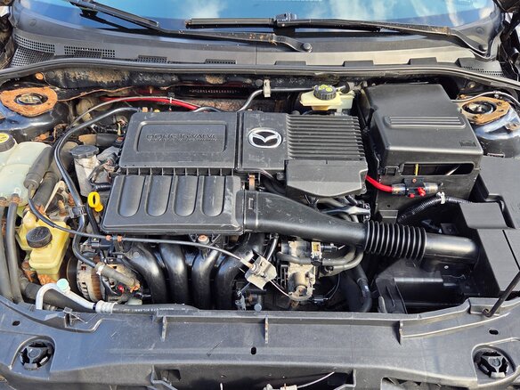 2007 Mazda 3 I (BK) Рестайлинг, чёрный, 540000 рублей - вид 10