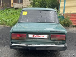 2004 Lada (ВАЗ) 2107, зелёный, 130000 рублей, вид 5