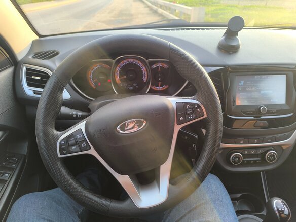 2019 Lada (ВАЗ) Vesta SW Cross I, оранжевый, 880000 рублей - вид 12