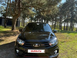 2024 Lada (ВАЗ) Granta Sport I Рестайлинг, чёрный, 1400000 рублей, вид 2