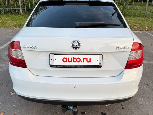2014 Skoda Rapid I, белый, 650000 рублей - вид 5