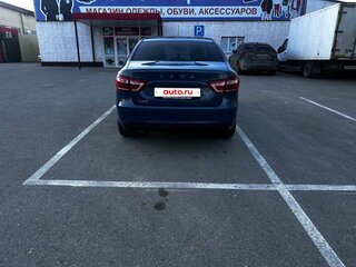 2017 Lada (ВАЗ) Vesta I, синий, 840000 рублей, вид 3
