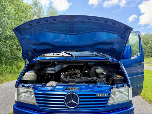 1999 Mercedes-Benz Sprinter, синий, 950000 рублей - вид 21