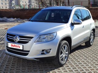 2009 Volkswagen Tiguan I, серебристый, 1100000 рублей, вид 1