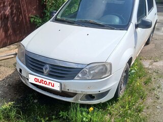 2015 Renault Logan I Рестайлинг, белый, 245000 рублей, вид 1