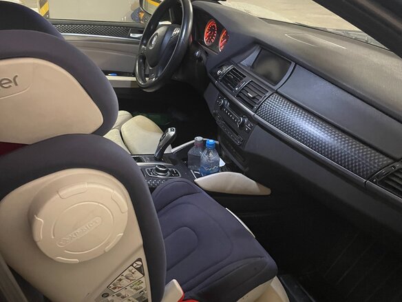 2012 BMW X6 35i I (E71) Рестайлинг, синий, 1750000 рублей - вид 3