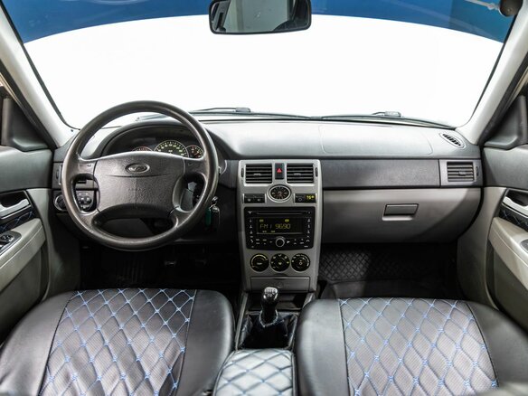 2009 Lada (ВАЗ) Priora I, чёрный, 373000 рублей - вид 12