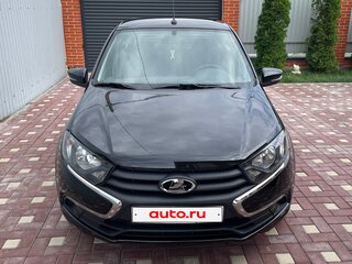 2022 Lada (ВАЗ) Granta I Рестайлинг, чёрный, 690000 рублей, вид 2