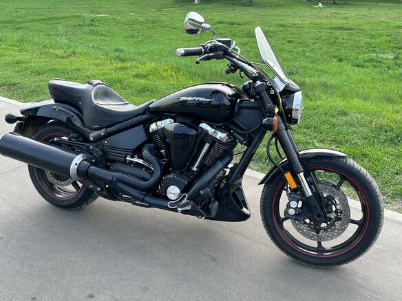 2005 Yamaha XV 1700 Warrior, чёрный, 850000 рублей - вид 5
