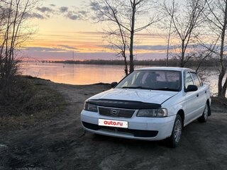 2003 Nissan Sunny B15, белый, 315000 рублей, вид 1