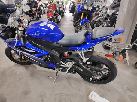 2007 Yamaha YZF-R6, синий, 750000 рублей, вид 3