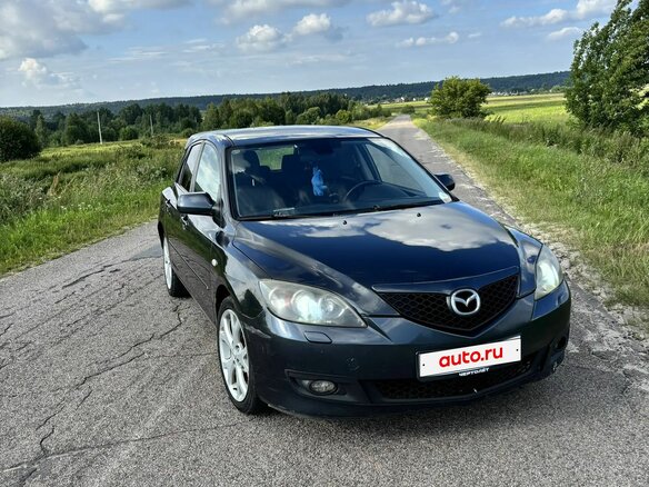 2008 Mazda 3 I (BK) Рестайлинг, серый, 499000 рублей