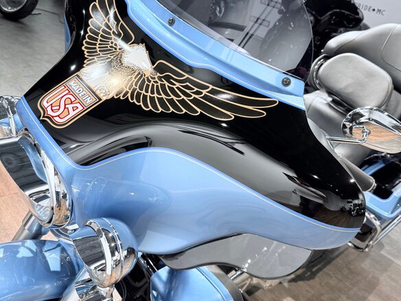 2011 Harley-Davidson Electra Glide, голубой, 1299000 рублей - вид 18