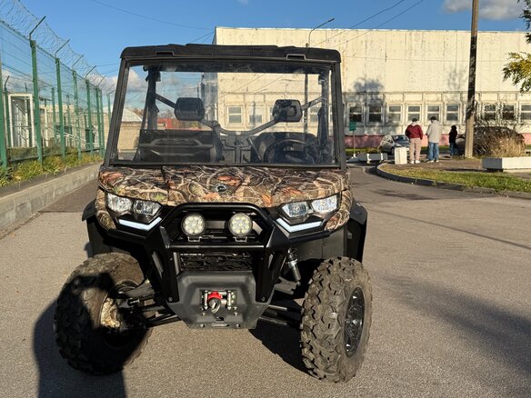 2023 BRP Traxter, чёрный - вид 22