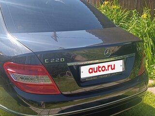 2007 Mercedes-Benz C-Класс 220 III (W204), чёрный, 800000 рублей, вид 4