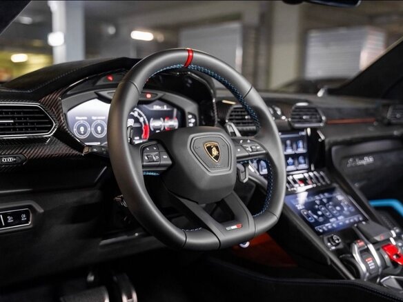 2023 Lamborghini Urus Performante I Рестайлинг, голубой, 35000000 рублей - вид 5