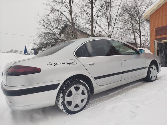 2003 Peugeot 607 I, серый, 228000 рублей - вид 4