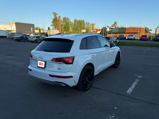 2021 Audi Q5 45 TFSI II (FY) Рестайлинг, белый, 3390000 рублей, вид 4