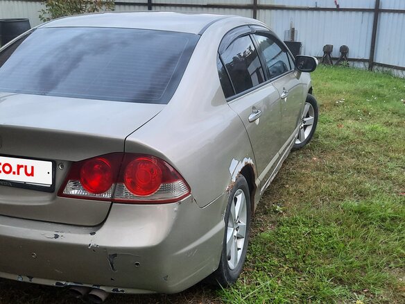 2007 Honda Civic VIII, серый - вид 2