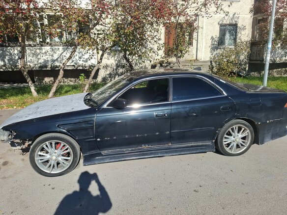 1993 Toyota Mark II VII (X90), чёрный - вид 4