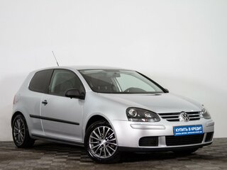 2006 Volkswagen Golf V, серебристый, 679000 рублей, вид 1