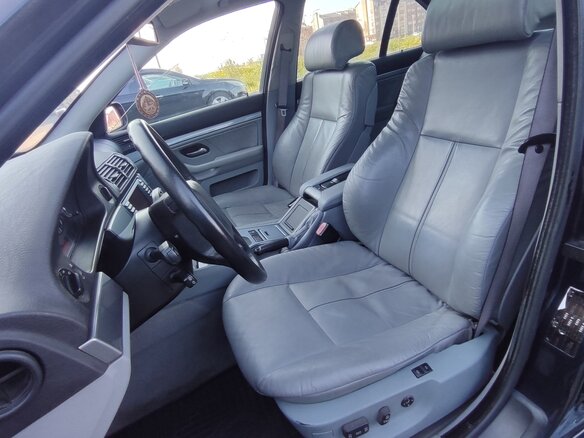 2001 BMW 5 серии 530i IV (E39) Рестайлинг, синий, 1400000 рублей - вид 5