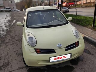 2004 Nissan Micra III (K12), зелёный, 420000 рублей, вид 1