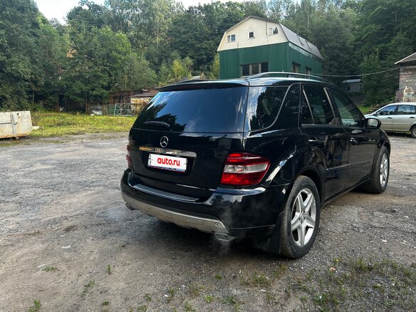 2006 Mercedes-Benz M-Класс 350 II (W164), чёрный, 1600000 рублей - вид 7