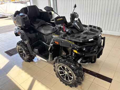 2018 Stels ATV-650 Guepard Trophy, чёрный, 850000 рублей, вид 4