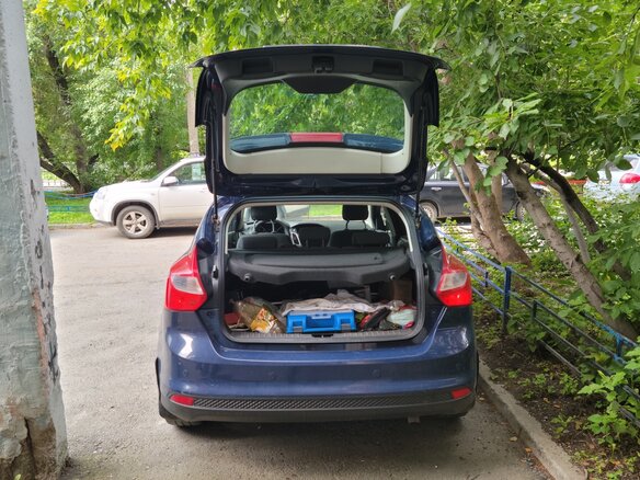 2014 Ford Focus III, синий, 850000 рублей - вид 8