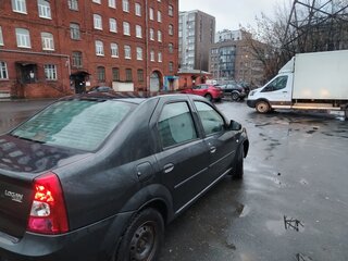 2010 Renault Logan I Рестайлинг, серый, 330000 рублей, вид 5